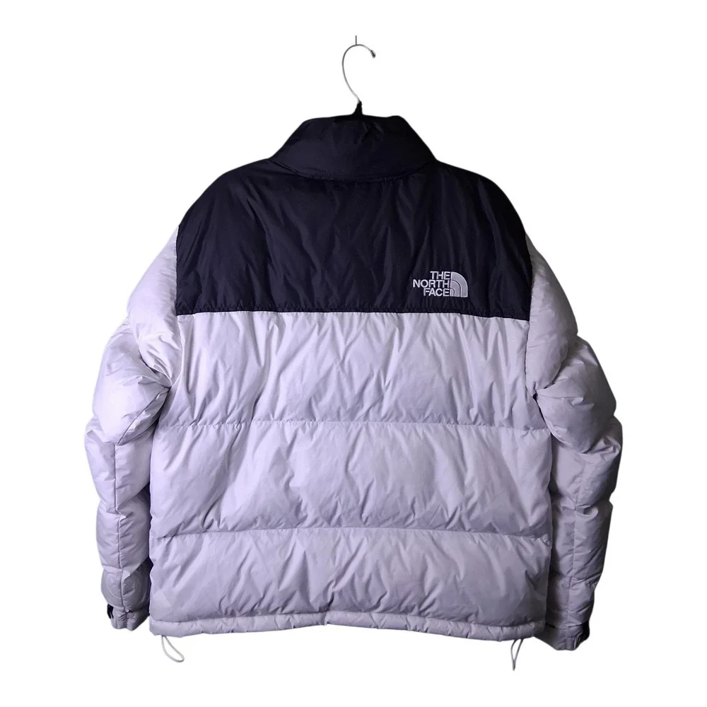 The North Face Men's Large 1996 Retro Nuptse Jacket 700 Down White & Black